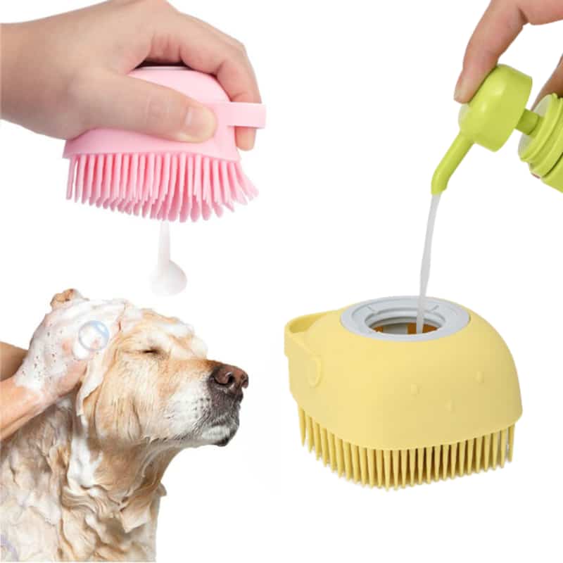 Escova de Banho para Pet - CleanPet