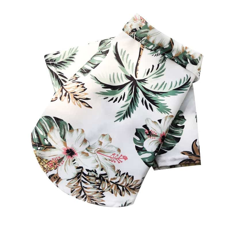 Camisa Tropical Pet Estilo Havaiano