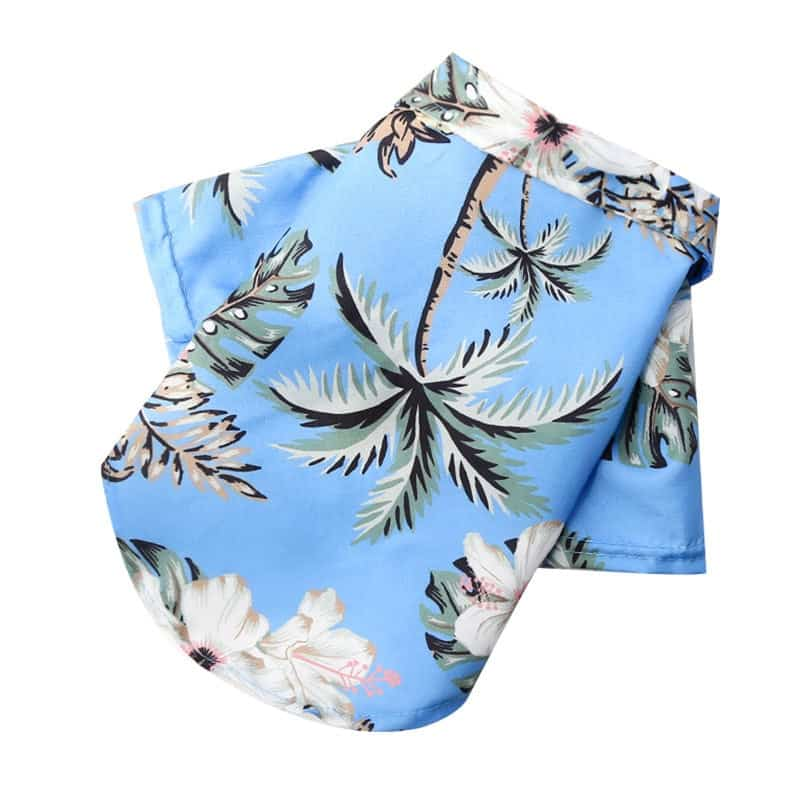 Camisa Tropical Pet Estilo Havaiano